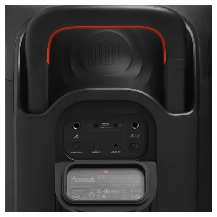 Аудио система JBL PartyBox 330, преносима, 280W RMS, Bluetooth 6.0, AI Sound Boost, IPX4, черна - JBLPARTYBOX330BLKEP - 13