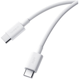 USB-C кабел Xiaomi 3A Braided, 1m, 60W Power Delivery, Quick Charge 3.0 - BHR0878GL - 1