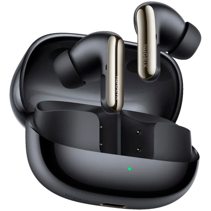 Безжични слушалки Xiaomi Buds 5 Pro, Bluetooth 5.4, Active Noise Cancellation, IP54, Черни - BHR9647GL - 1