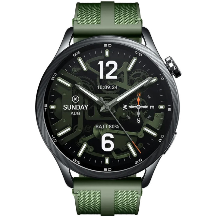 Смарт часовник Xiaomi Watch S5 46mm, 1.48" AMOLED 480x480, Bluetooth 5.4, GPS, 815mAh, Jungle Green - BHR08IXGL - 2