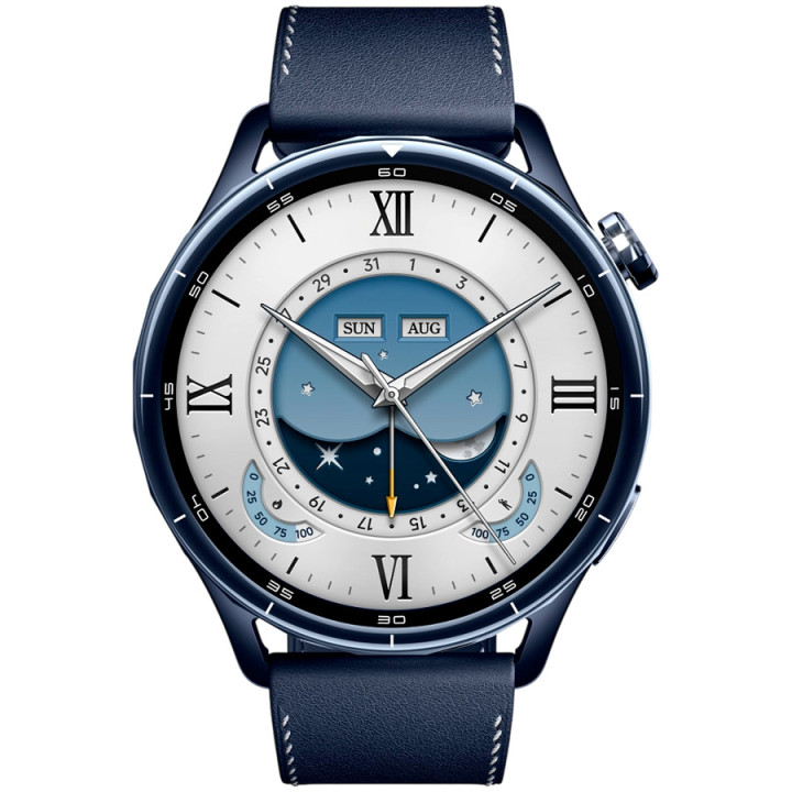 Смартчасовник Xiaomi Watch S5 46mm, 1.48" AMOLED 480x480, Bluetooth 5.4, GPS, 815mAh, HyperOS 3, Ceramic Blue - BHR08ITGL - 2