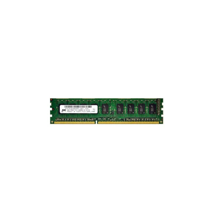 RAM памет MICRON 2GB DDR3 2RX8 ECC PC3-10600 CL9 256MBX72 128MX8 240P DIMM, съвместим с HP сървъри - MT18JSF25672AZ-1G4F1 - 1
