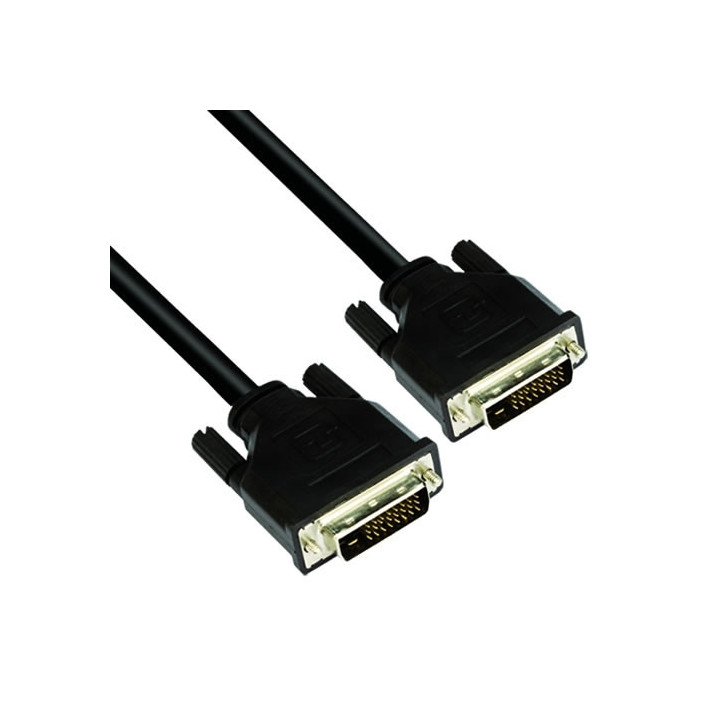 Кабел DVI 24 1 Dual Link M / M - 3 метра