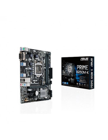 Дънна платка Asus PRIME B250M-K LGA1151 Kaby Lake