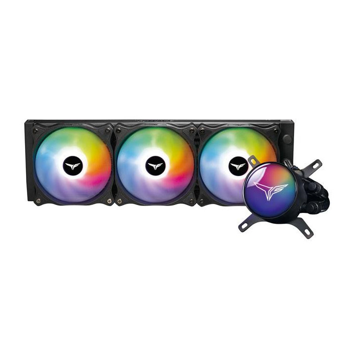 Водно охлаждане за процесор Team Group T-Force SIREN GD360E Black ARGB AMD/INTEL - TB130502
