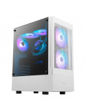 Кутия за компютър Gamdias TALOS E3 MESH White, ATX, aRGB, Tempered Glass - GAMDIAS-TALOS-E3-MESH-WH
