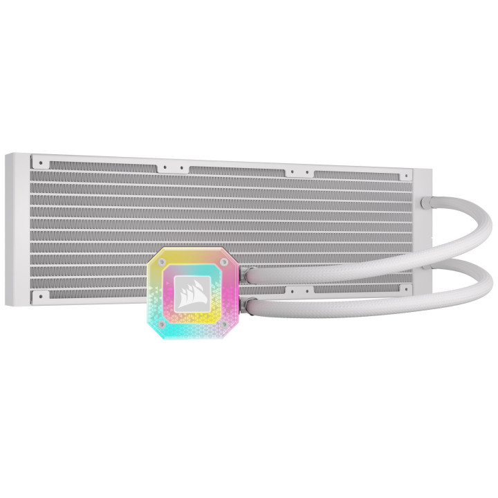 Водно охлаждане за процесор Corsair iCUE H150i Elite Capellix XT 360 White RGB AMD/INTEL - CW-9060073-WW