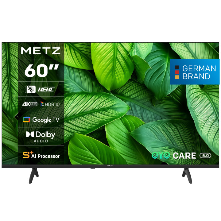 Телевизор METZ 60MUF7000Z, 60" 4K Ultra HD LED, Google TV - 1