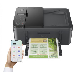 Мастилоструйно многофункционално устройство Canon PIXMA TR4755i, Print/Copy/Scan/Fax, Wi-Fi, Черен - 5074C036AC - 1
