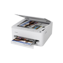 Мастилоструйно многофункционално устройство Canon PIXMA TS4150i, All-In-One, Print/Copy/Scan, USB, Wi-Fi, White - 7181C006AA - 1