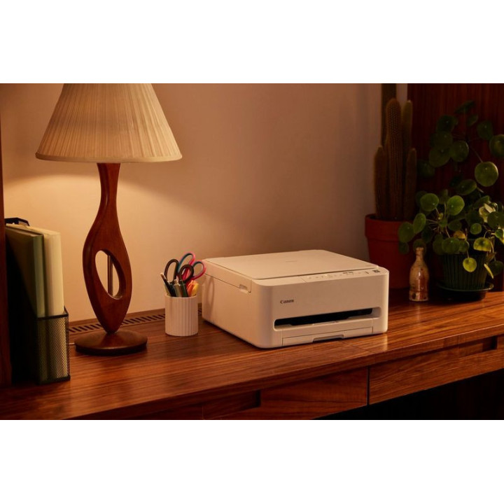 Мастилоструйно многофункционално устройство Canon PIXMA TS4150i, All-In-One, Print/Copy/Scan, USB, Wi-Fi, White - 7181C006AA - 2