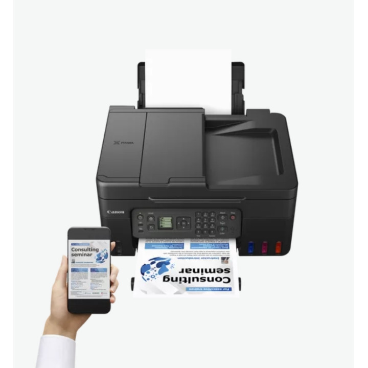Мастилоструйно многофункционално устройство Canon PIXMA G4470, Print/Scan/Copy/Fax, WiFi, ADF - 5807C009AA - 9