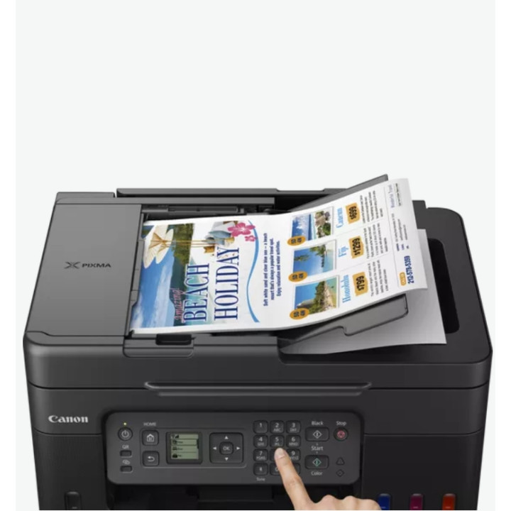 Мастилоструйно многофункционално устройство Canon PIXMA G4470, Print/Scan/Copy/Fax, WiFi, ADF - 5807C009AA - 10