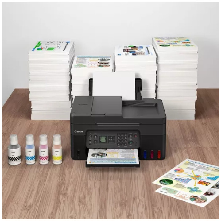 Мастилоструйно многофункционално устройство Canon PIXMA G4470, Print/Scan/Copy/Fax, WiFi, ADF - 5807C009AA - 12