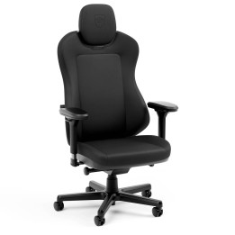 Геймърски стол noblechairs AURA AtmoShell, Черен, Макс. тегло 150kg, Изкуствена кожа - NBL-AUR-GER-BED - 1