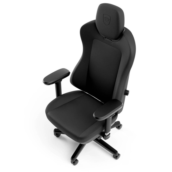 Геймърски стол noblechairs AURA AtmoShell, Черен, Макс. тегло 150kg, Изкуствена кожа - NBL-AUR-GER-BED - 13