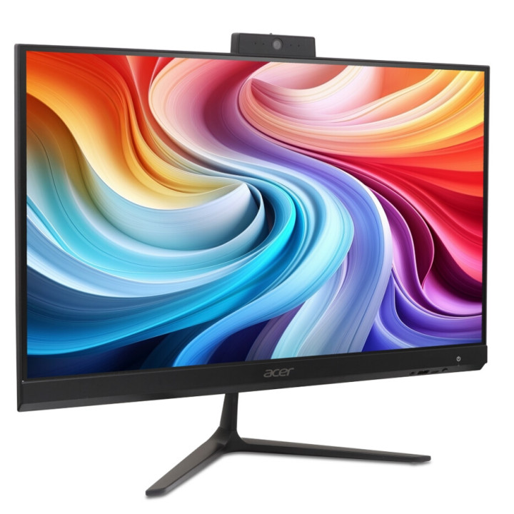 All in One компютър All-in-One Acer Aspire C27-B, 27" QHD (2560x1440) IPS 180Hz, Intel Core Ultra 5 115U, Intel Iris Xe, 16GB DD