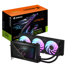 Видео карта GIGABYTE AORUS RTX 5090 XTREME WATERFORCE, 32GB GDDR7 - GV-N5090AORUSX W-32GD - 1