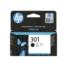 Мастилена касета HP 301, черна, 3ml, 190 страници - CH561EE#UUS - 1
