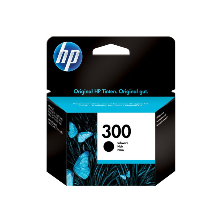 Мастилена касета HP 300, черна, 4ml, 200 страници - CC640EE#UUS - 1