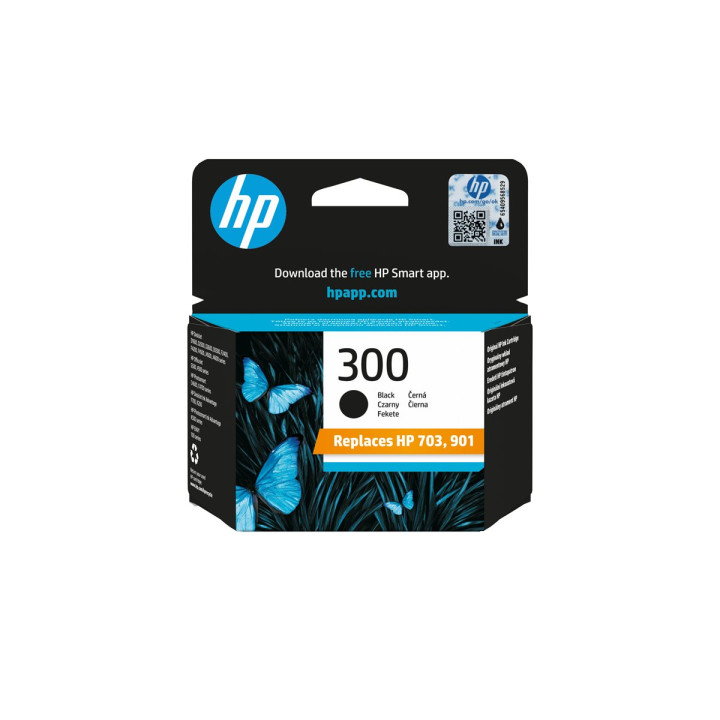 Мастилена касета HP 300, черна, 4ml, 200 страници - CC640EE#UUS - 3