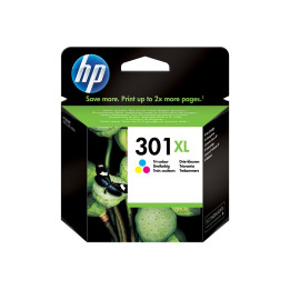Мастилена касета HP 301XL, цветна, висок капацитет 330 страници - CH564EE#UUS - 1