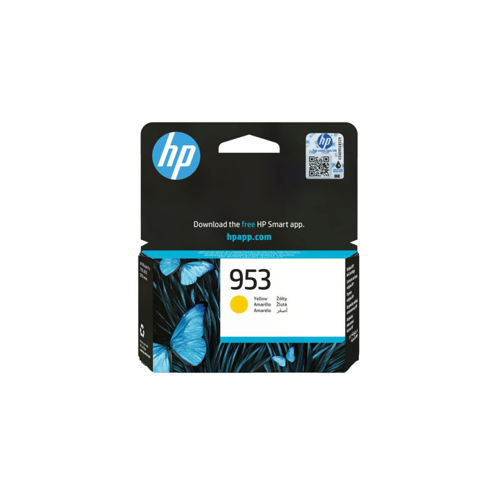 Мастилена касета HP 953, Yellow, 700 страници - F6U14AE#BGX - 3