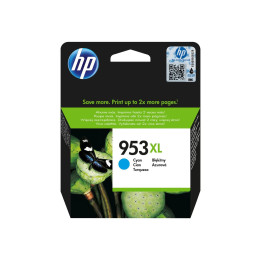 Мастилена касета HP 953XL, Cyan, 1600 страници - F6U16AE#BGX - 1