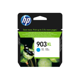 Мастилена касета HP 903XL, Cyan, 825 страници - T6M03AE#BGX - 1