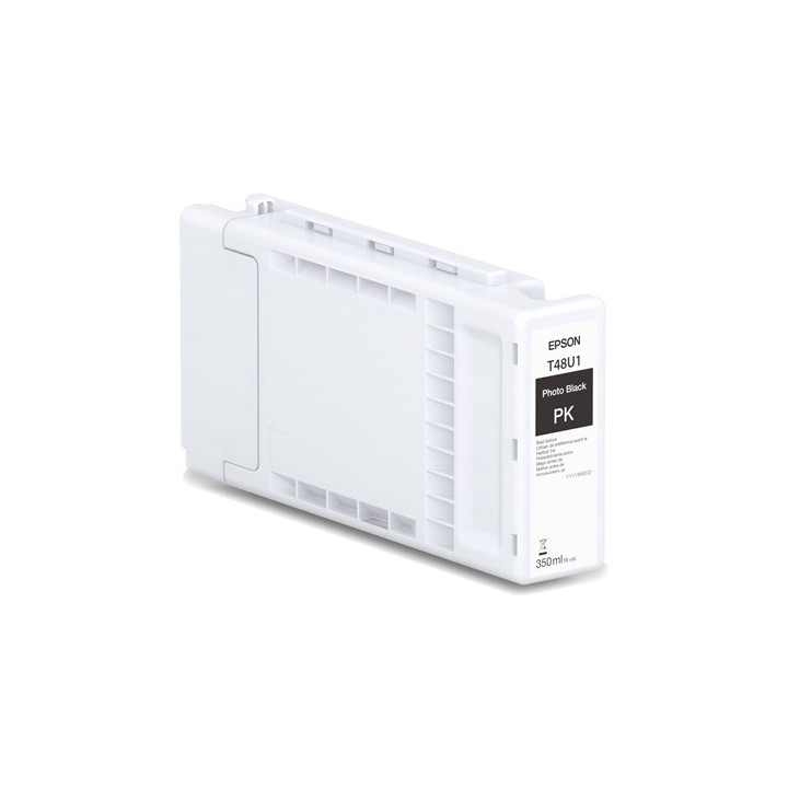 Мастилена касета Epson UltraChrome Pro6 T48U1, Photo Black, 350ml - C13T48U100 - 1