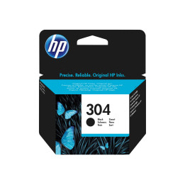 Мастилена касета HP 304, Black, Standard Capacity, 120 страници - N9K06AE#BA3 - 1