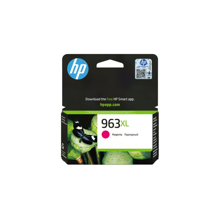 Мастилена касета HP 963XL, Magenta, High Yield, 1600 страници - 3JA28AE#BGX - 2
