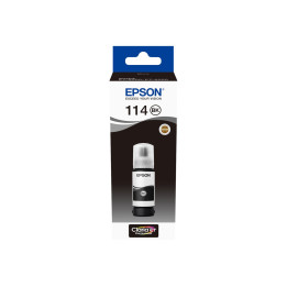 Мастило Epson EcoTank 114, Black Pigment 70ml (2300 стр.) - C13T07A140 - 1