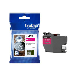 Мастилена касета Brother LC422M, Magenta, 550 страници - 1