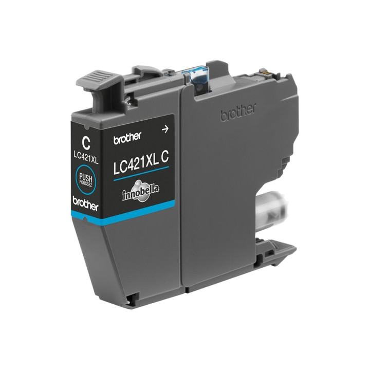 Мастилена касета Brother LC421XL, Cyan, 500 страници - 3