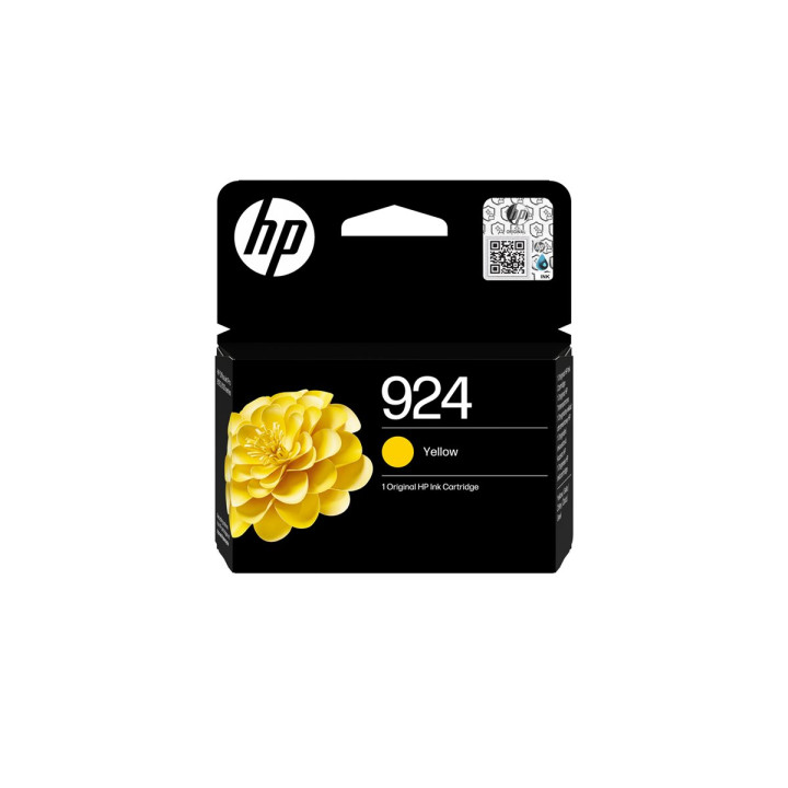 Мастилена касета HP 924, Yellow, 400 страници - 4K0U5NE#SE1 - 1