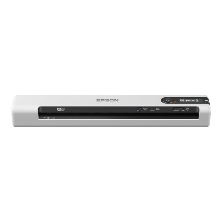 Скенер Epson WorkForce DS-80W, A4, 600x600 dpi, 15 ppm, USB 2.0, Wi-Fi - B11B253402 - 3
