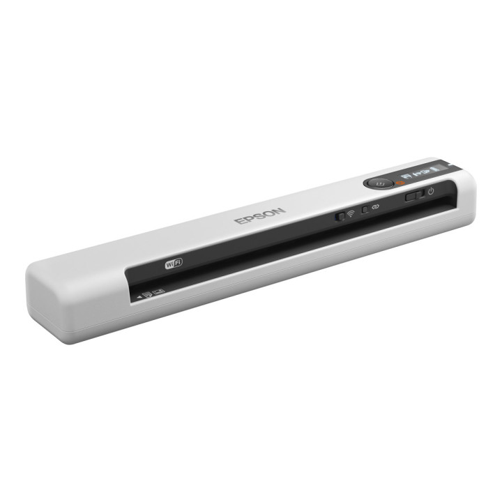 Скенер Epson WorkForce DS-80W, A4, 600x600 dpi, 15 ppm, USB 2.0, Wi-Fi - B11B253402 - 4