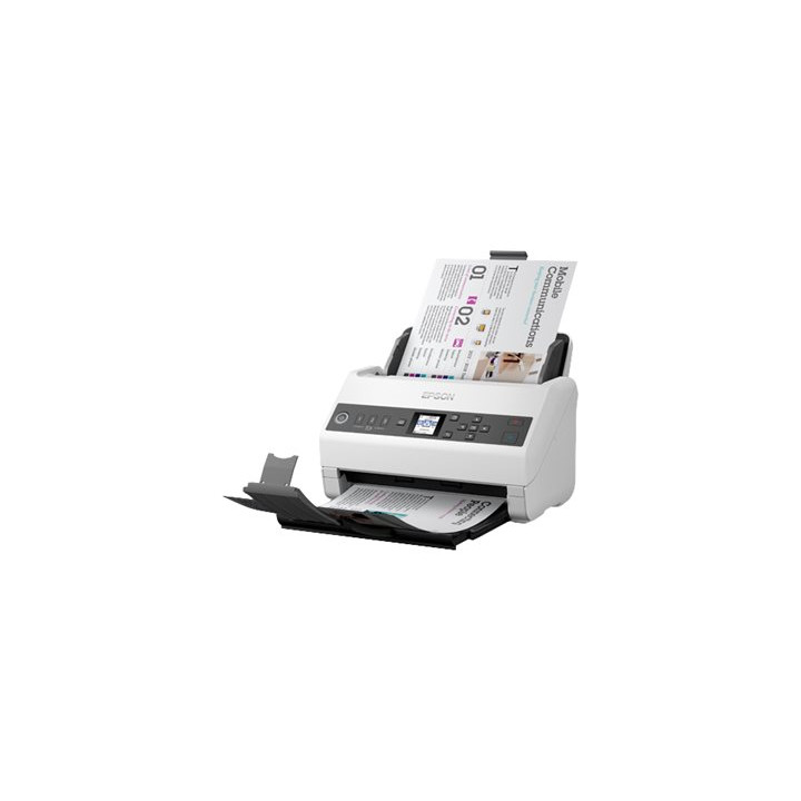 Скенер EPSON WorkForce DS-730N, документен, 600dpi, 40ppm, USB 2.0, Gigabit LAN - B11B259401 - 7