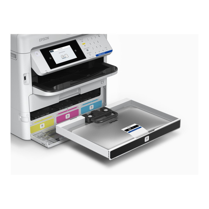 Мултифункционално устройство Epson WorkForce Pro EM-C800RDWF, A4, цветен мастиленоструен принтер, 25ppm, факс, скенер, копир, Wi