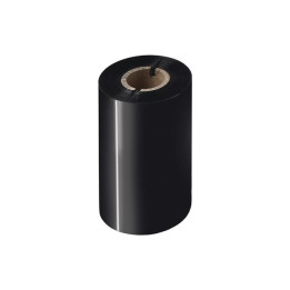 Термотрансферна лента Brother Premium Wax, 110mm x 300m, черна, опаковка 12 броя - BWP1D300110 - 1