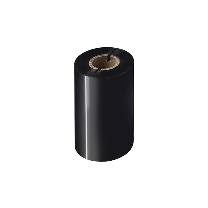 Термотрансферна лента Brother Premium Wax, 110mm x 300m, черна, опаковка 12 броя - BWP1D300110 - 1