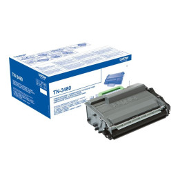 Тонер Brother TN3480P, Black, 8000 страници - 1