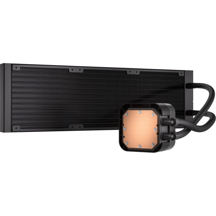 Водно охлаждане за процесор Corsair H150i ELITE LCD XT RGB WHITE (360mm), AMD/Intel - CW-9060075-WW