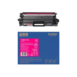 Тонер касета Brother TN-821XLM, Magenta, 9000 стр. - TN821XLM - 1