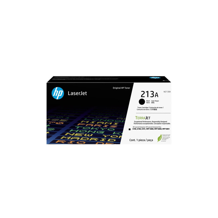 Тонер касета HP 213A LaserJet, Black, 3500 страници - W2130A - 1