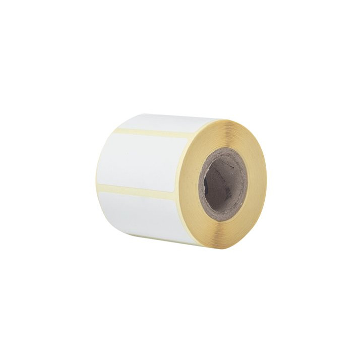 Етикети Brother, 51mm x 26mm, бели хартиени, Direct Thermal, 500 бр./ролка, 12 ролки - BDE1J026051060 - 4