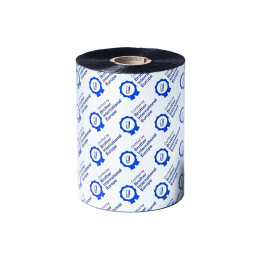 Термо трансферна лента Brother Standard Wax, 110mm x 600m, черна - BWS1D600110 - 1