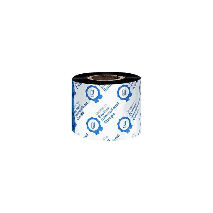Термо трансферна лента Brother BRS1D300060, 60mm x 300m, черна - BRS1D300060 - 1