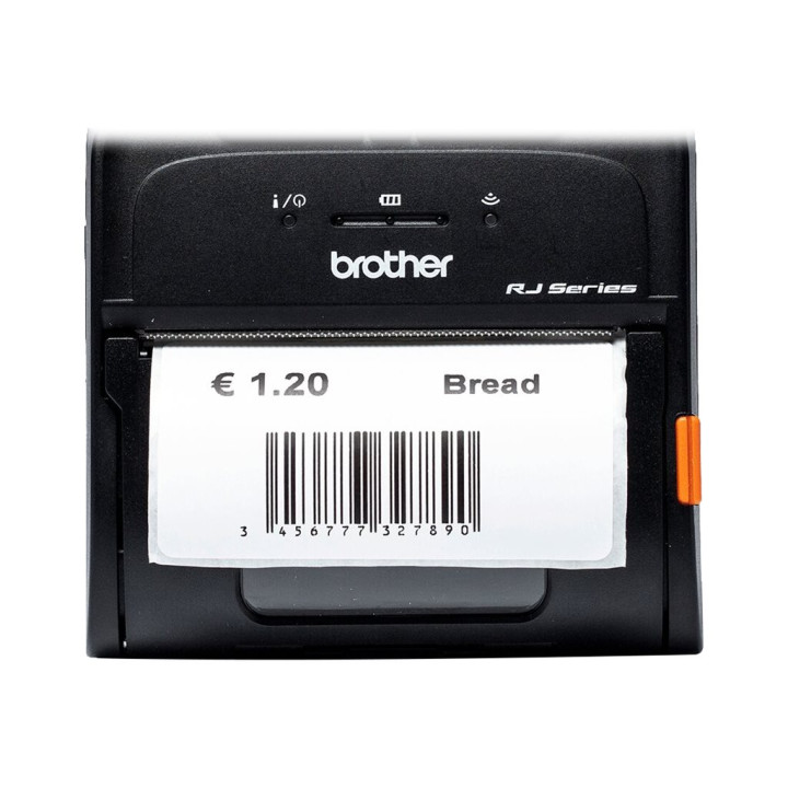 Ролка с етикети Brother, 76x44mm бяла, директен термопечат, 70 етикета - BDE1J044076040 - 3